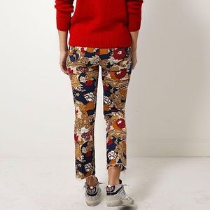 NEW Hustler Ankle Fray Flowers In Her Hair Jeans